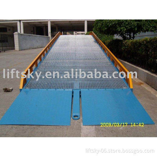 CE yard ramp dynamic load 6T / truck ramp / container ramp